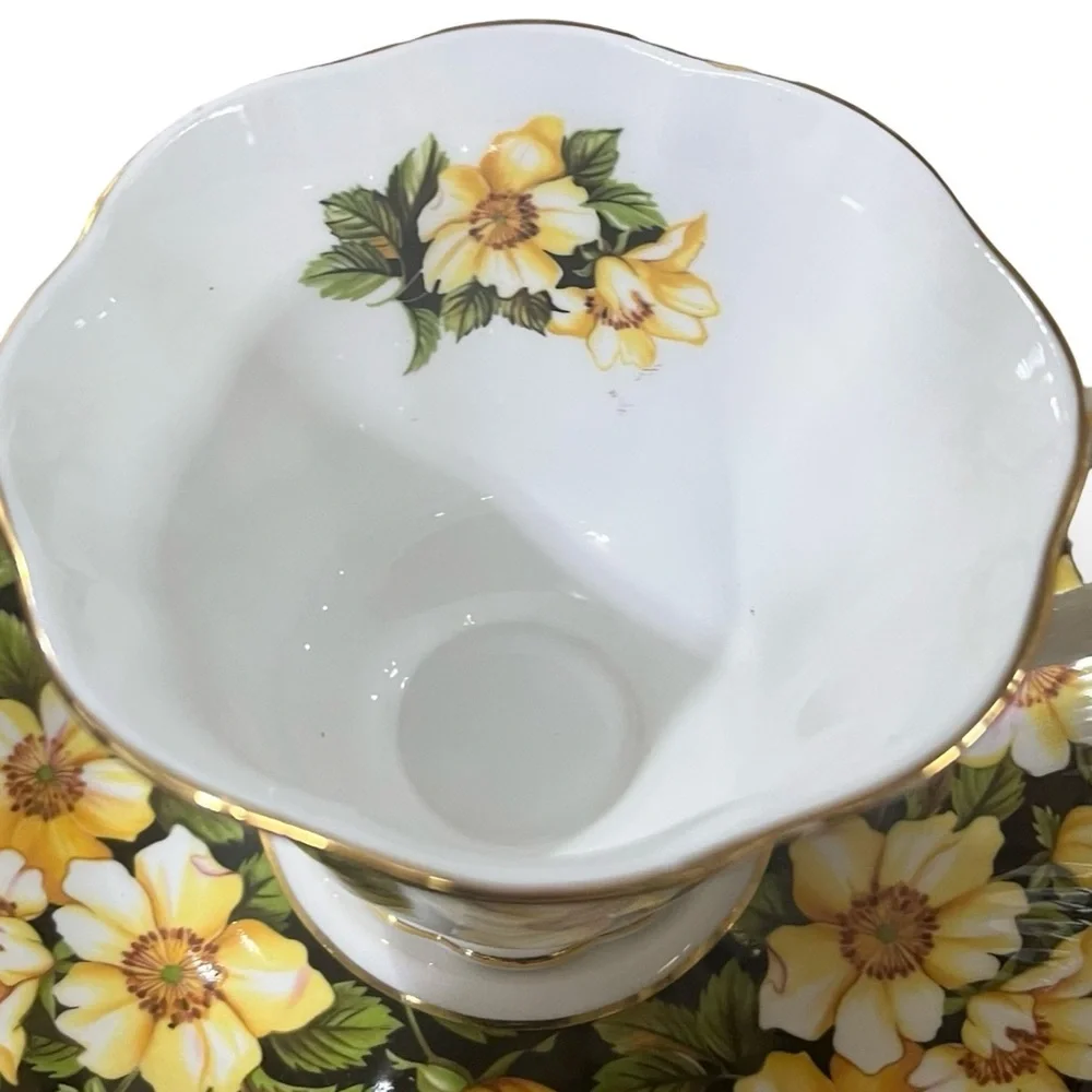 Vintage Royal Albert “Diana” Pattern Teacup and Saucer Set